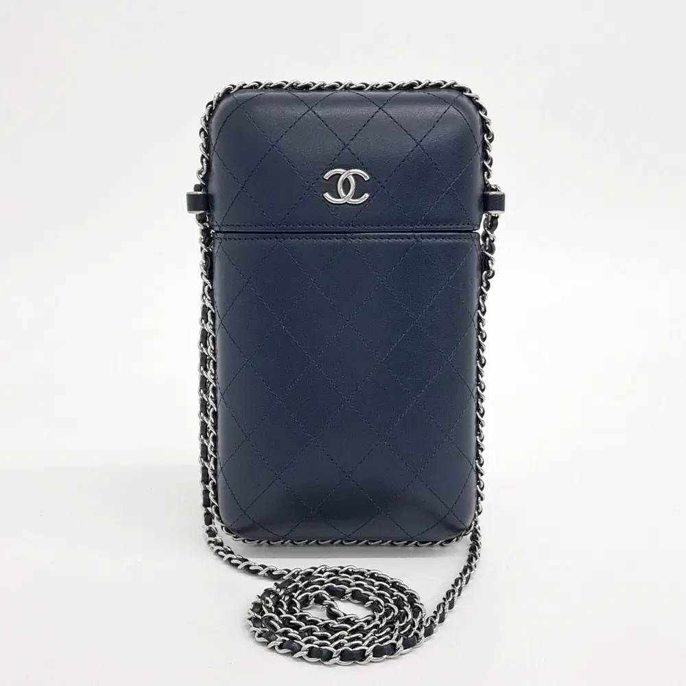 Chanel phone holder crossbody bag