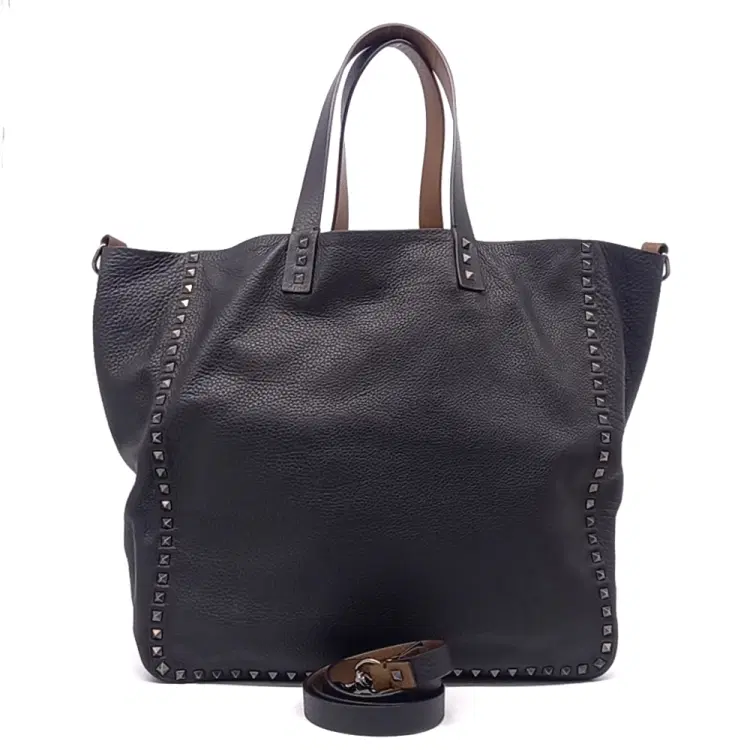 Valentino Reversible Rockstud Tote and Shoulder Bag-Hover-Image