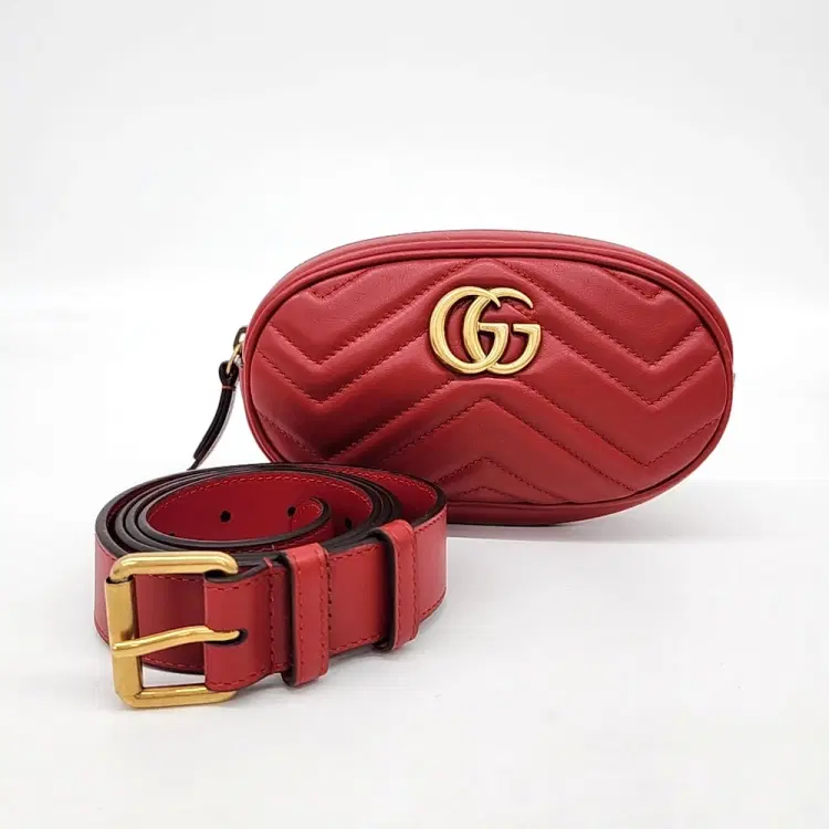 Gucci GG Marmont Matelassé Belt Bag (476434)-Hover-Image