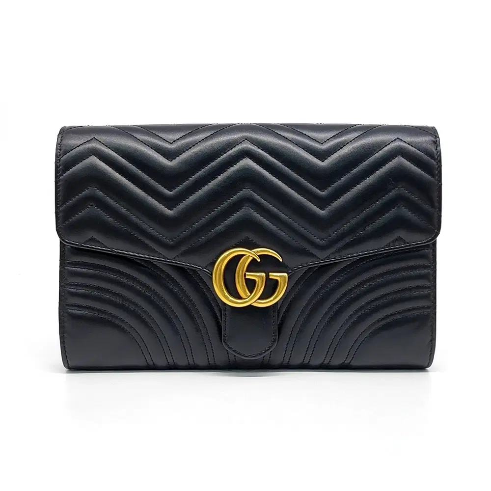 Gucci Marmont Matelassé Clutch (498079)