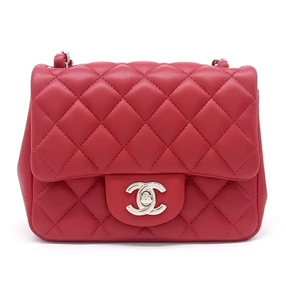Chanel Lambskin Petit Sac Crossbody Bag A35200