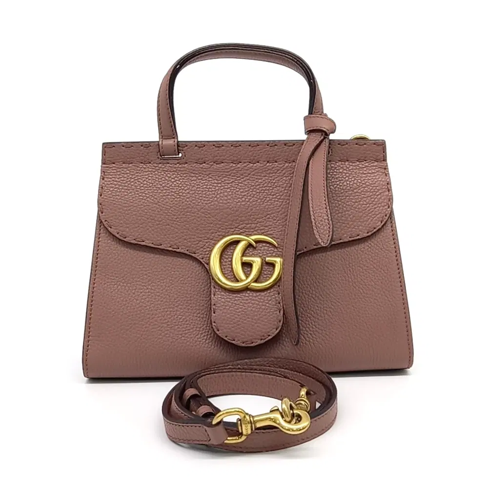 Gucci GG Marmont Mini Tote and Shoulder Bag (442622)