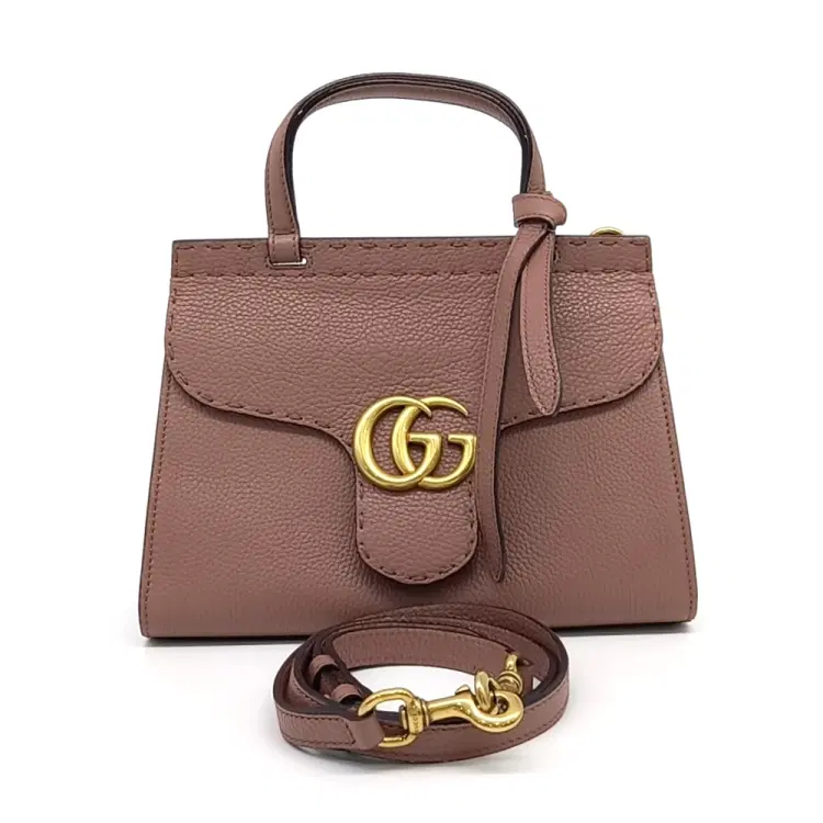Gucci GG Marmont Mini Tote and Shoulder Bag (442622)-Hover-Image