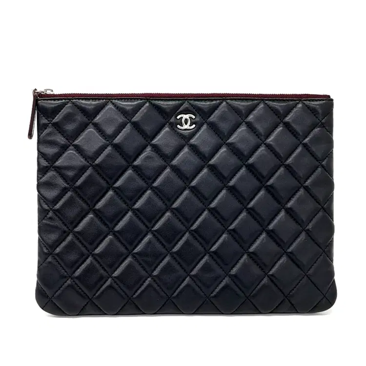Chanel Lambskin Clutch New Medium-Hover-Image