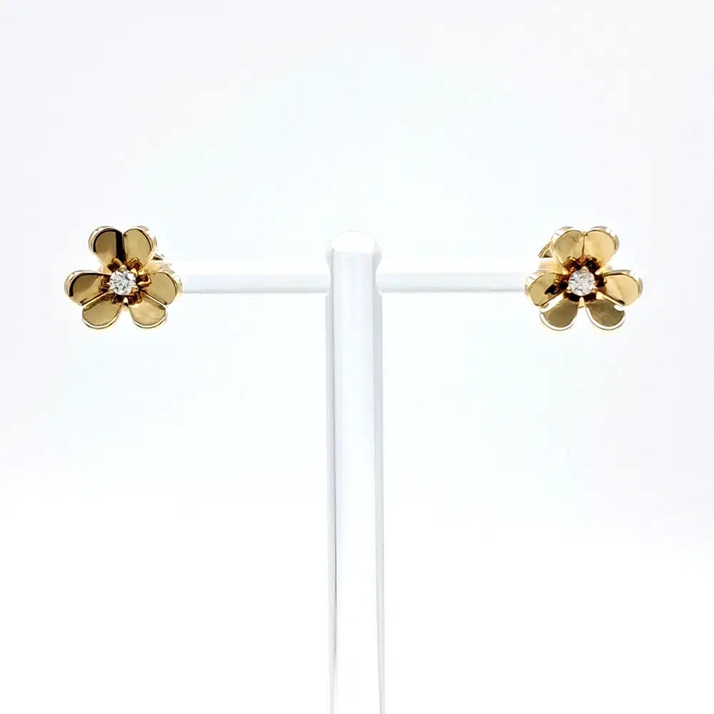 Van Cleef & Arpels Diamond Mini Frivole Earrings
