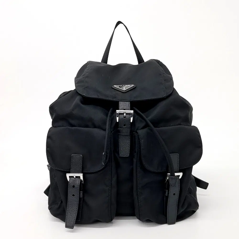 Prada two-pocket backpack