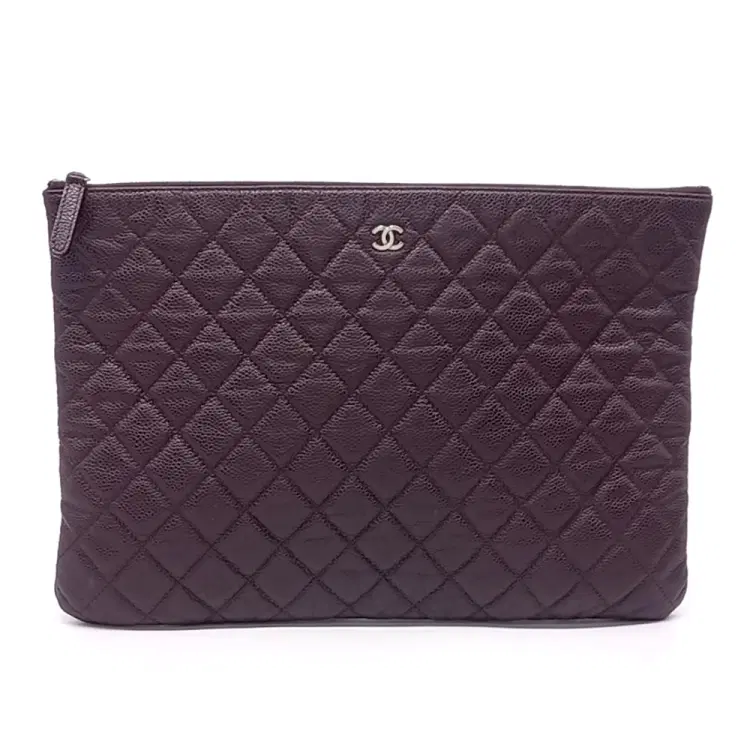 Chanel Caviar Clutch Large-Hover-Image
