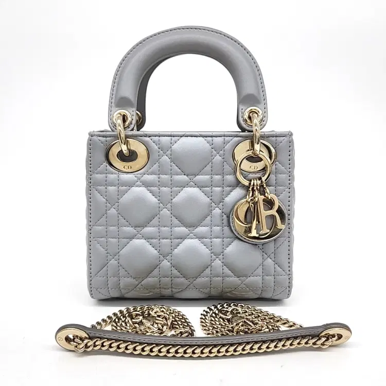 Christian Dior Cannage Lady Bag Mini M0505-Hover-Image