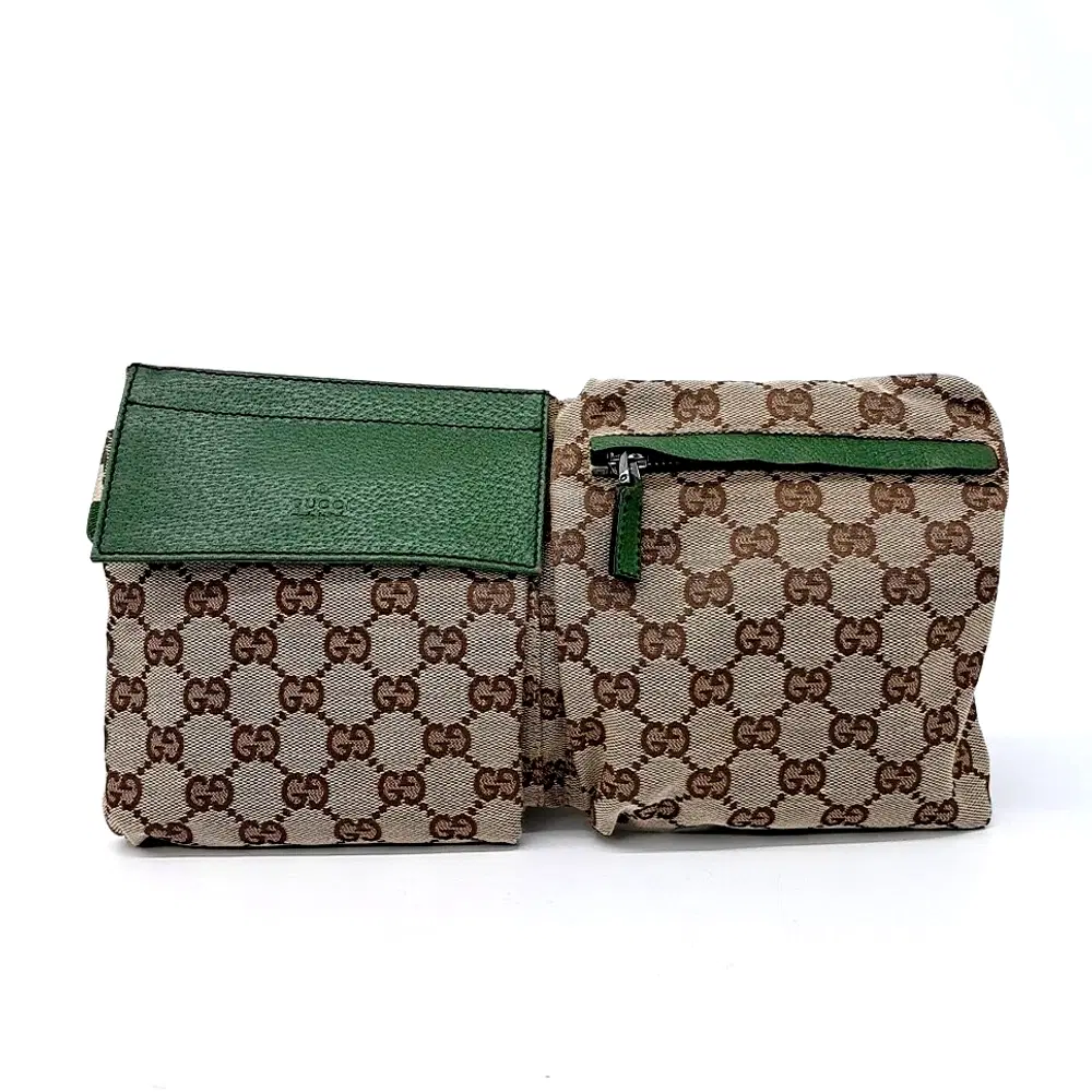 Gucci Two-Pocket Hip Sack (28566)
