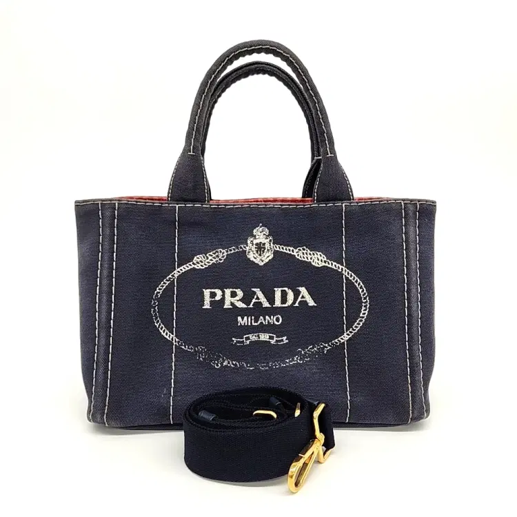 Prada Canapa tote and shoulder bag-Hover-Image