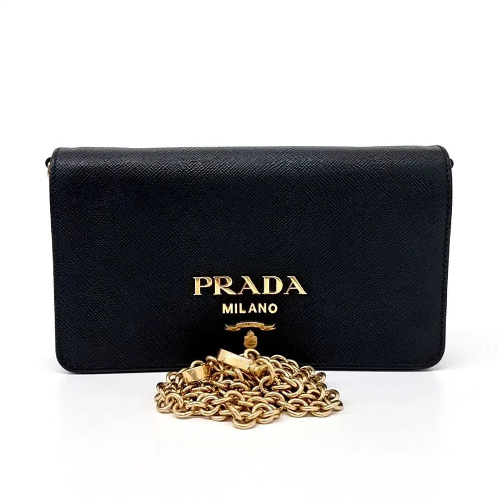 Prada Saffiano Chain Crossbody Bag
