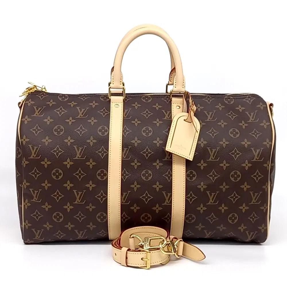Louis Vuitton Monogram Bandoulière Keepall 45 M41418