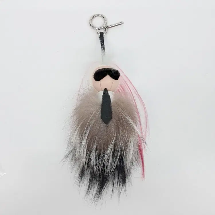 Fendi Karl Lagerfeld keychain and bag charm-Hover-Image