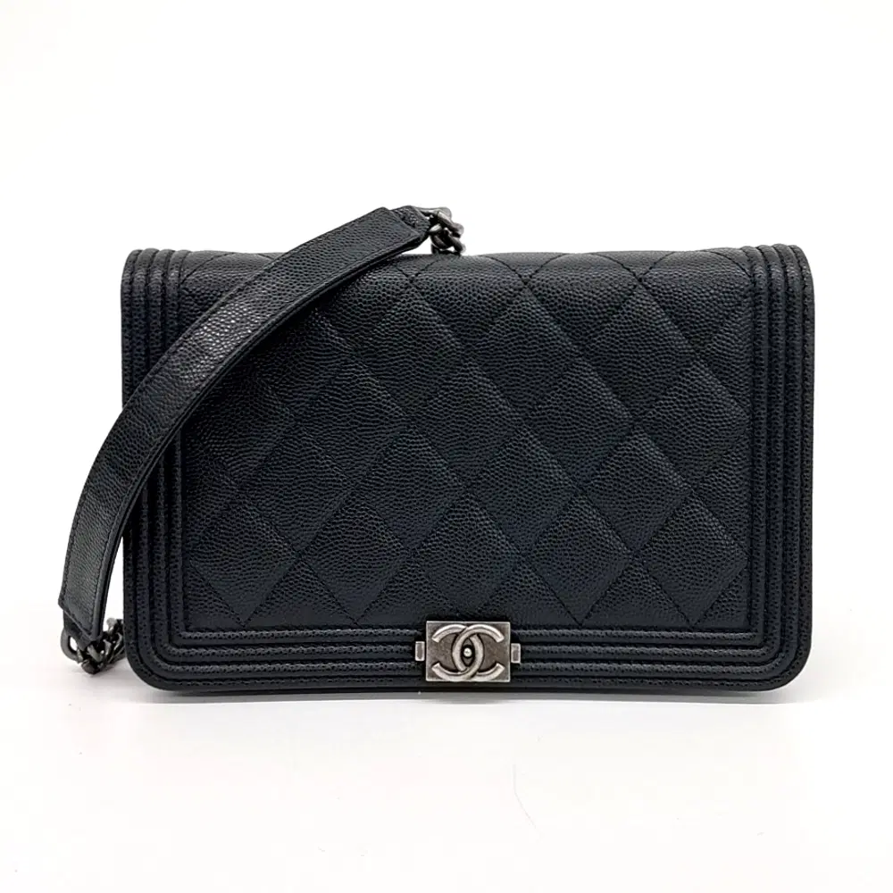 Chanel Caviar Boy WOC Mini Crossbody Bag