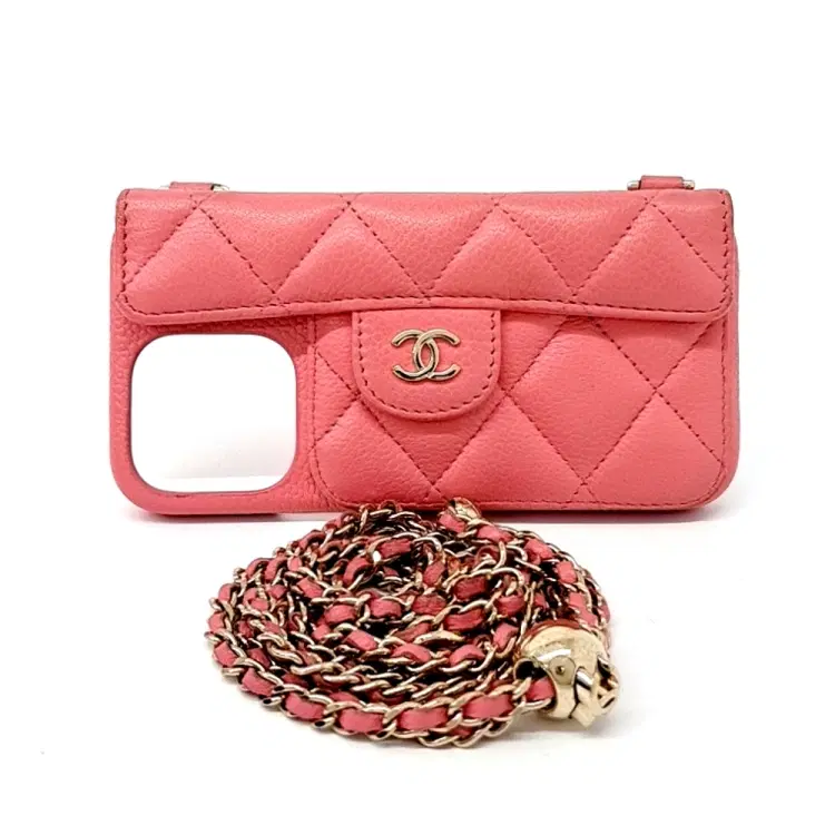 Chanel Caviar iPhone Pro Case-Hover-Image