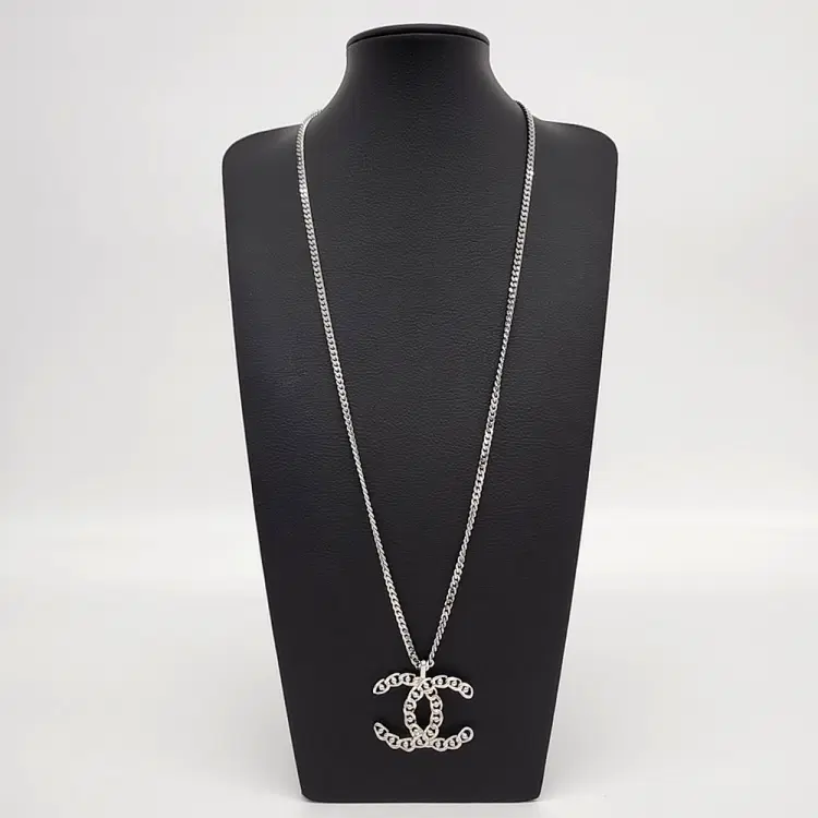 Chanel logo necklace-Hover-Image