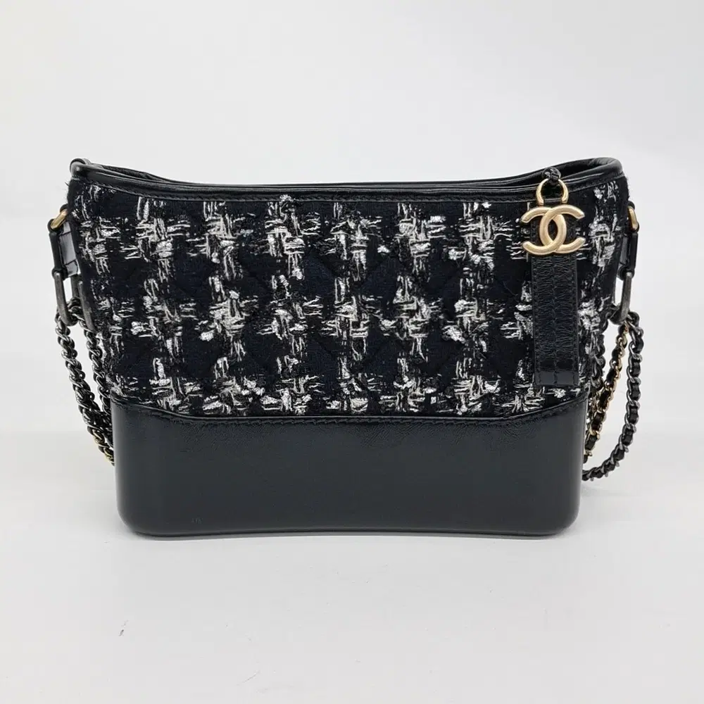 Chanel Tweed Gabrielle Hobo Bag New Medium