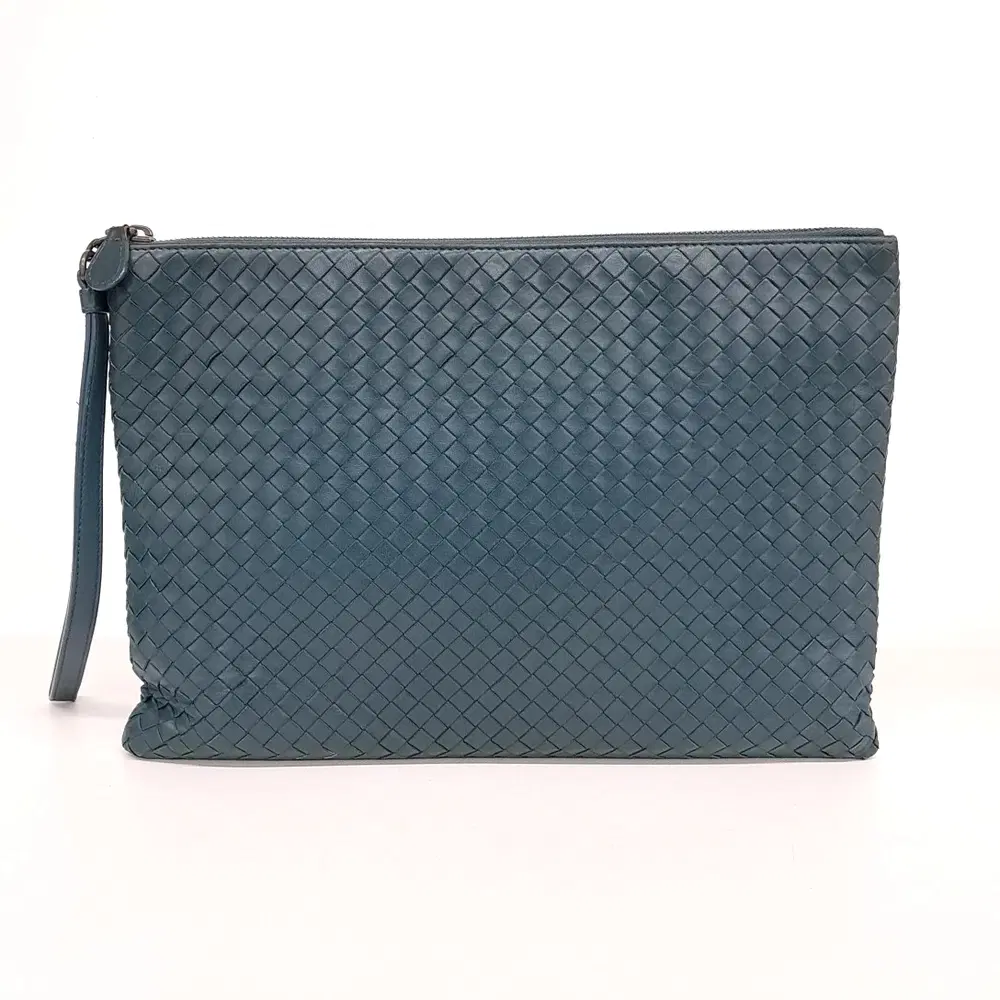 Bottega Veneta mesh clutch