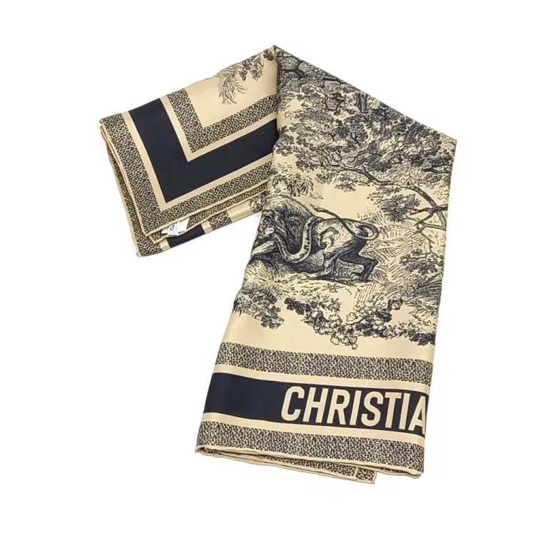 Christian Dior silk scarf-Hover-Image