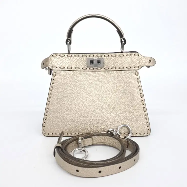 Fendi Selleria Peekaboo I SEE U Petite (8BN335)-Hover-Image
