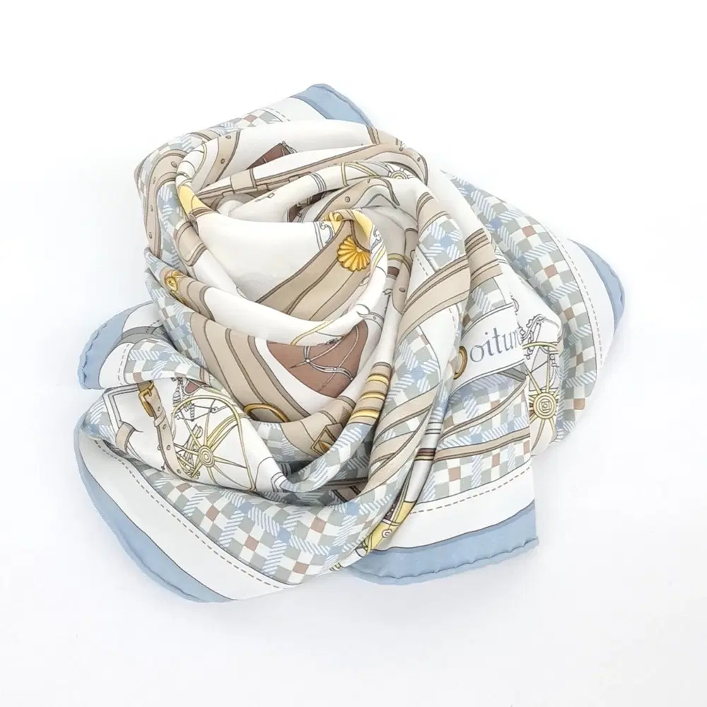 Hermes silk scarf