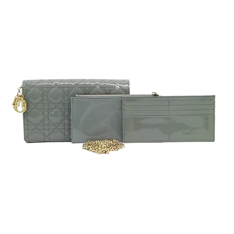 Christian Dior Patent Cannage Crossbody Bag S0204OVRB-Hover-Image
