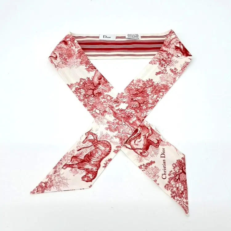 Christian Dior Silk Mitzah-Hover-Image