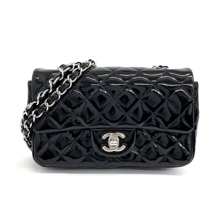 Chanel Patent New Mini Crossbody Bag-Hover-Image