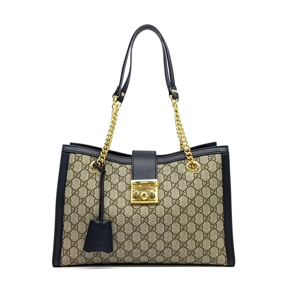 Gucci Supreme Padlock Shoulder Bag (479197)