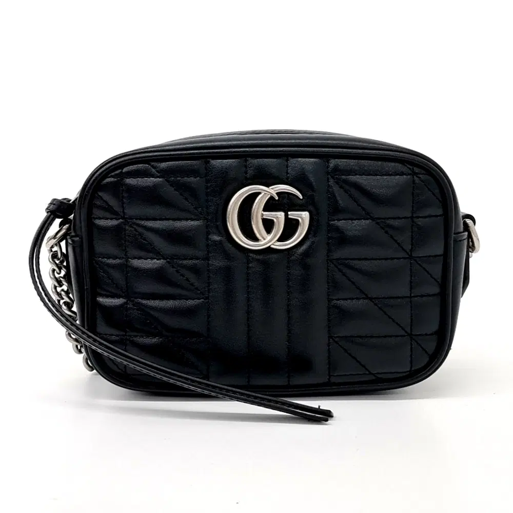 Gucci Marmont Matelassé Mini Crossbody Bag (634936)