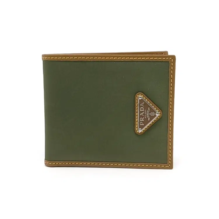 Prada fabric bi-fold wallet-Hover-Image