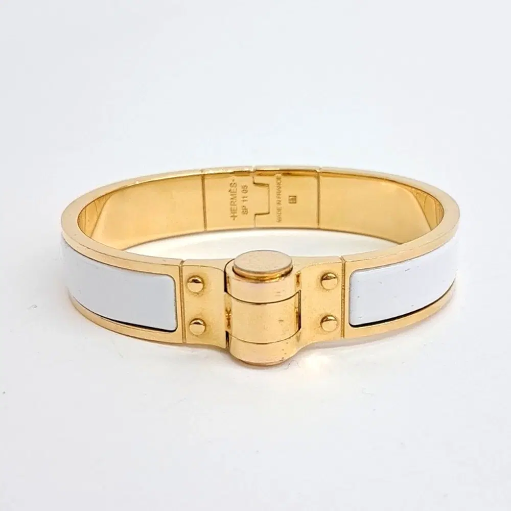 Hermes hinged bracelet