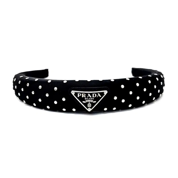 Prada Re-Nylon Hairband-Hover-Image