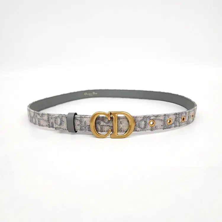 Christian Dior Oblique Saddle Belt-Hover-Image