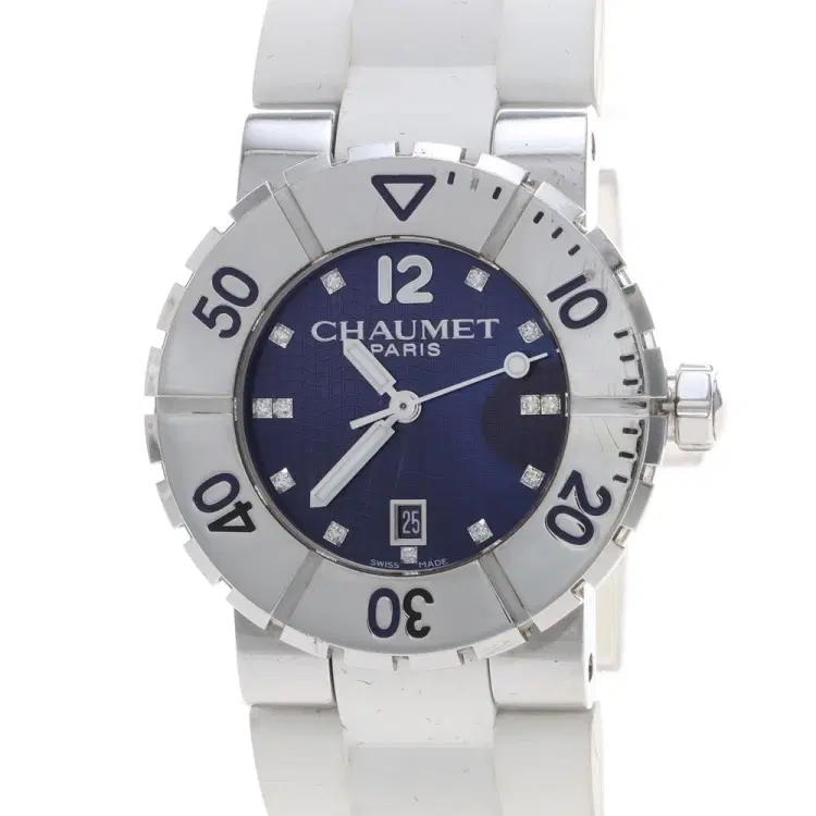 Chaumet Class One Diamond Steel Watch-Hover-Image