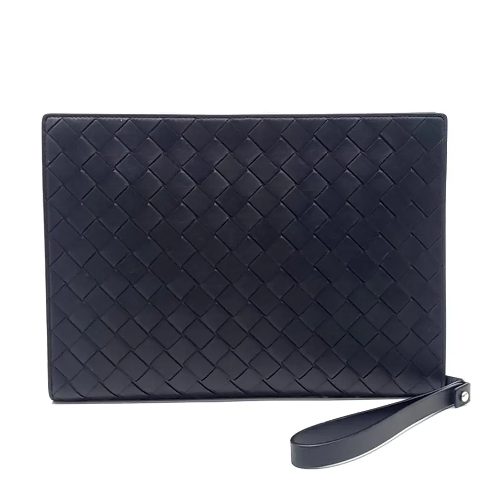 Bottega Veneta mesh clutch