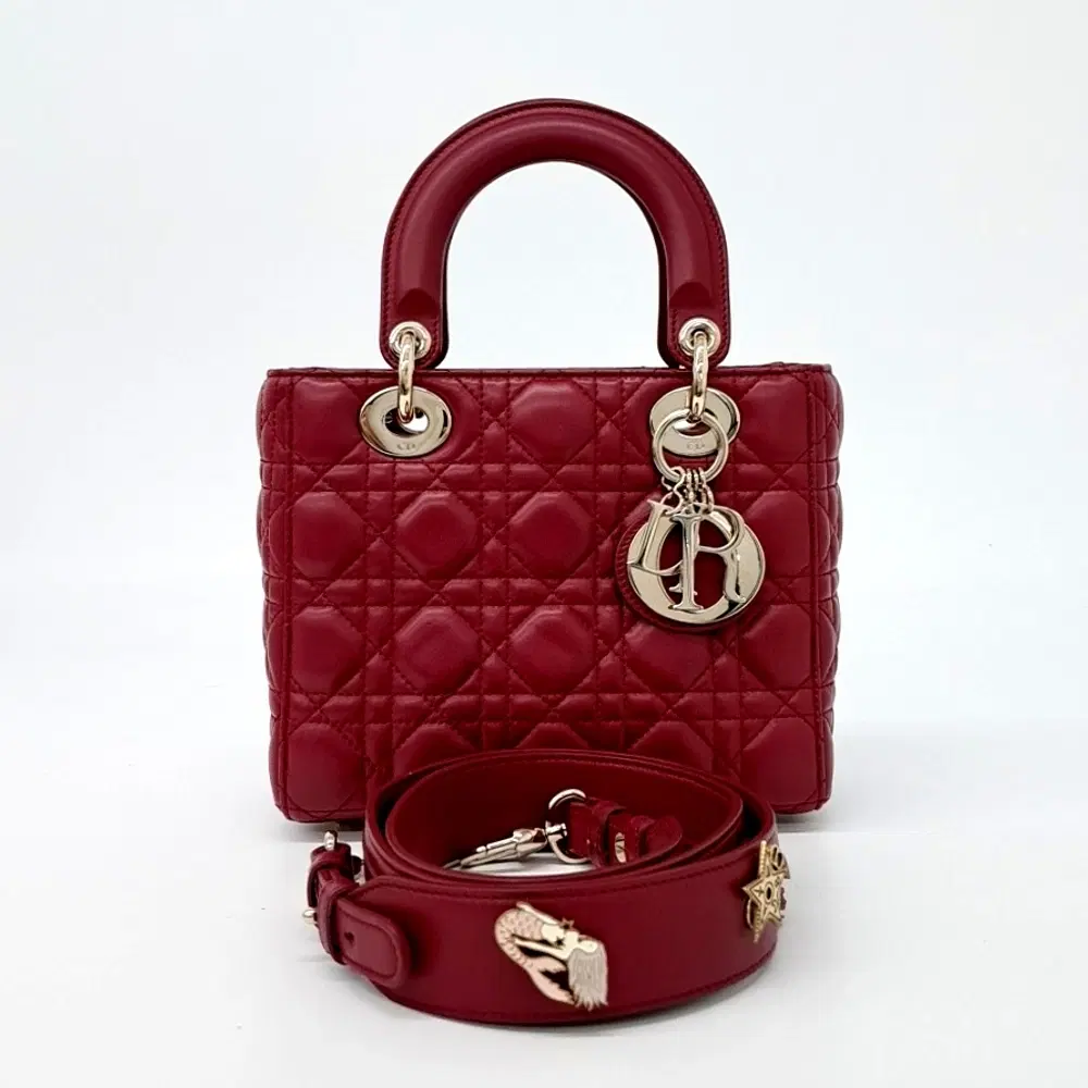 Christian Dior Cannage Lady Bag Small M0532