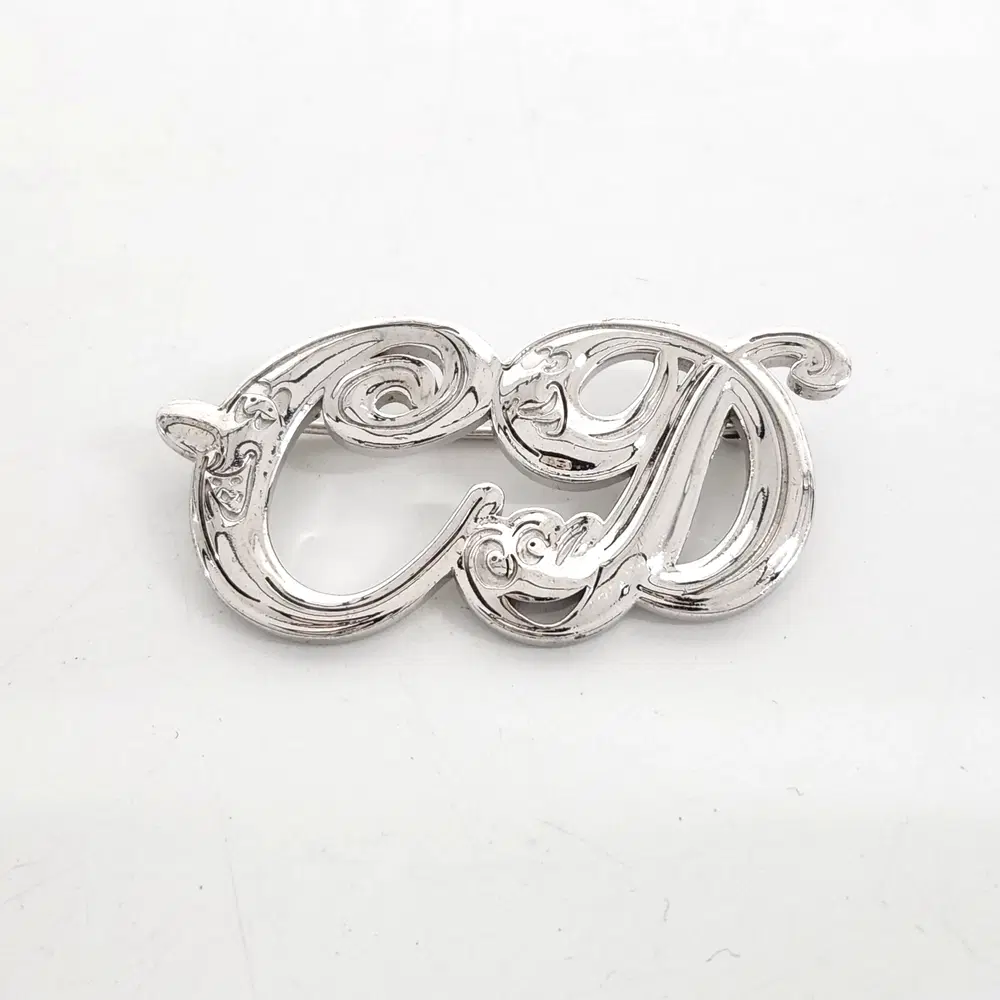 Dior Homme silver brooch