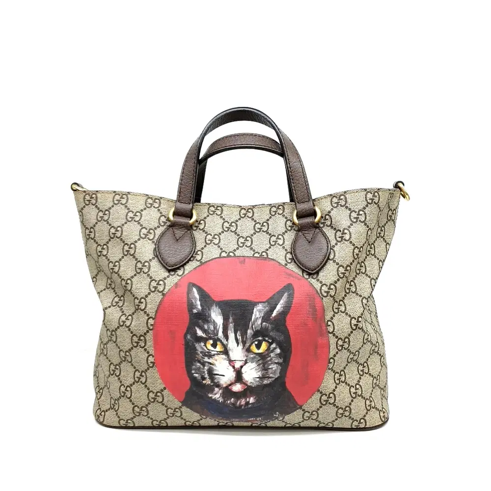 Gucci Supreme Tote and Shoulder Bag (473887)