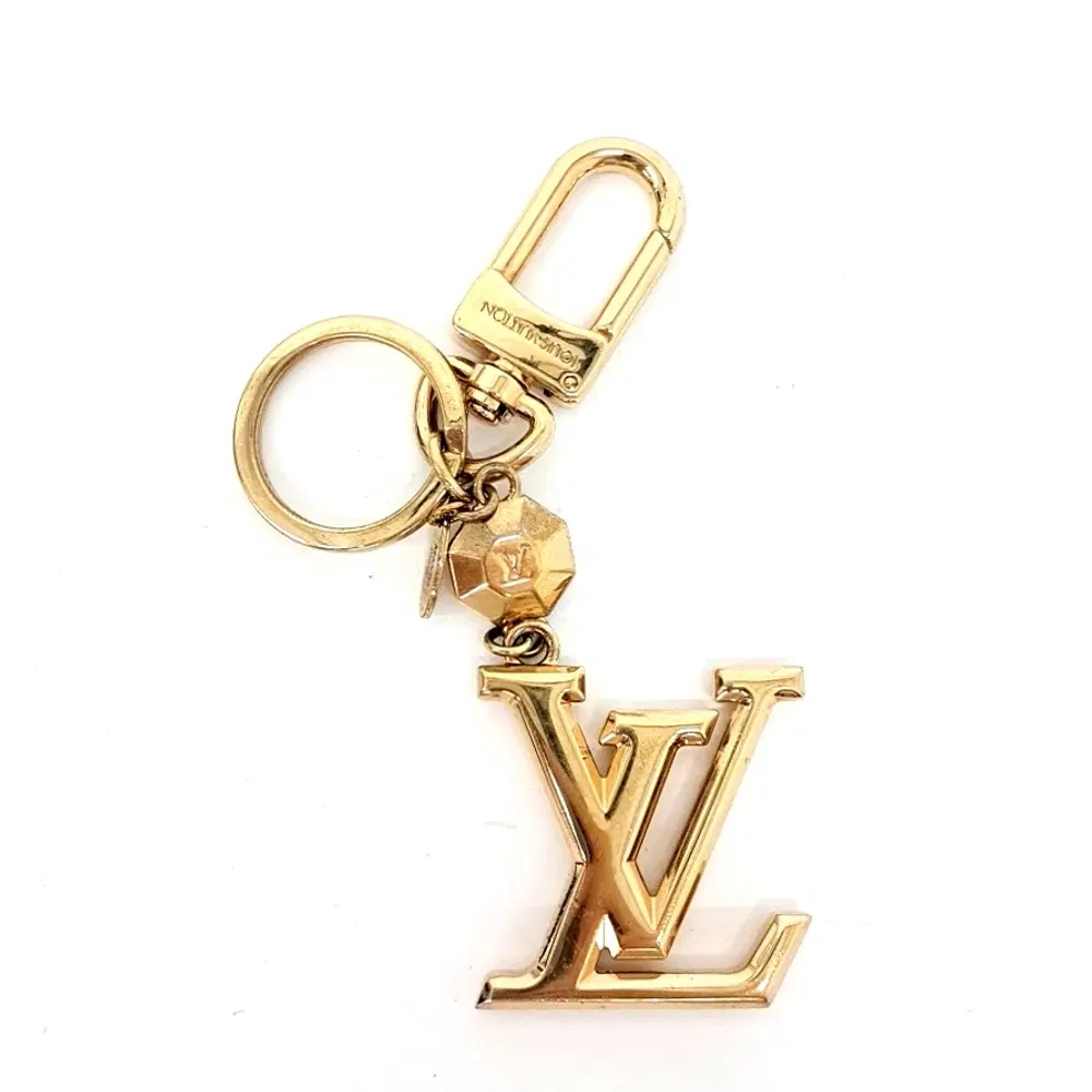 Louis Vuitton Facet Keychain and Bag Charm