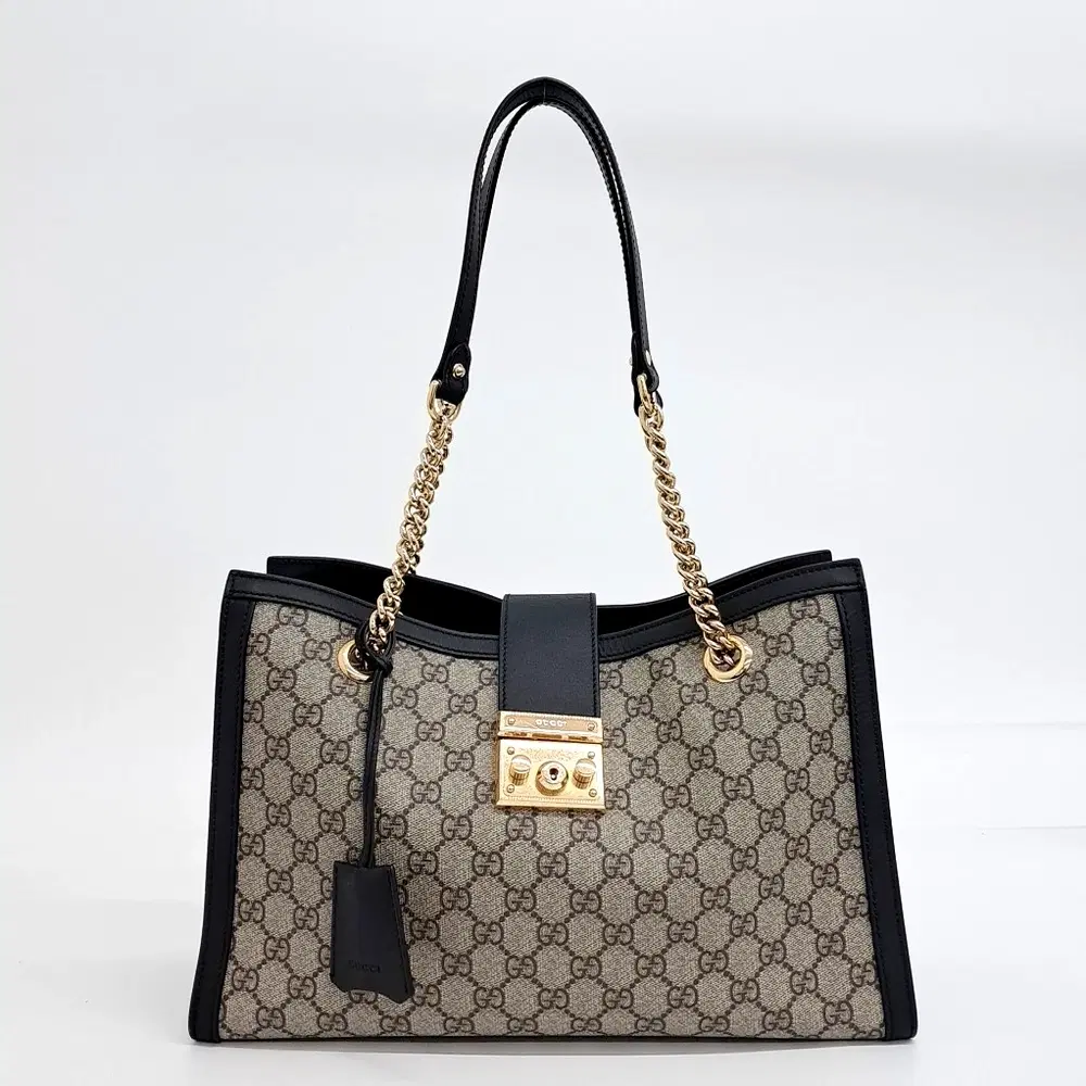 Gucci Supreme Padlock Shoulder Bag (479197)