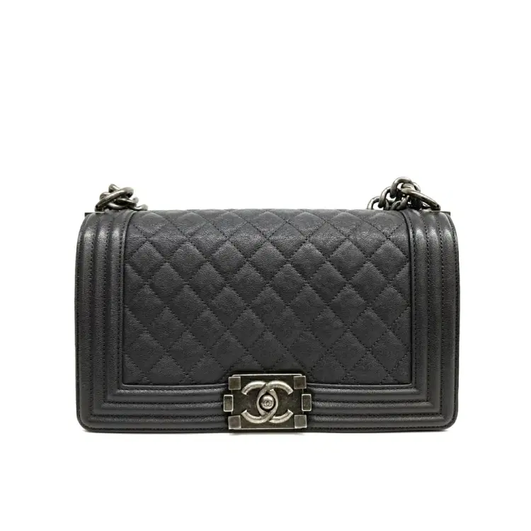 Chanel Caviar Boy Bag Medium A67086-Hover-Image
