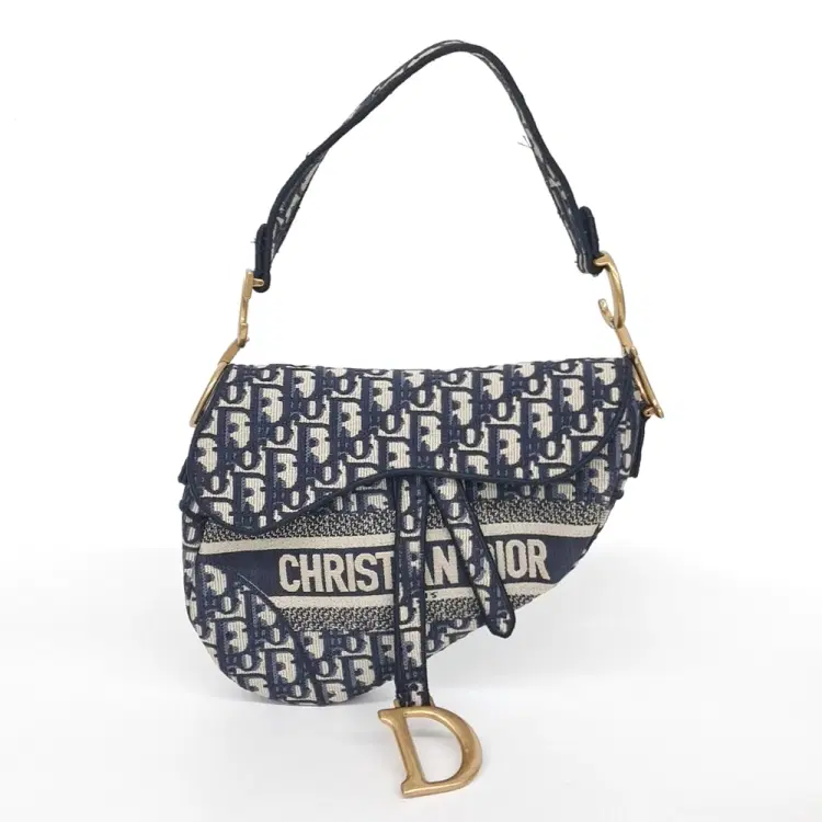 Christian Dior Oblique Saddle Bag-Hover-Image