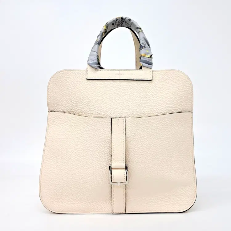 Hermes Halzan Bag 31 (A) + Twilly-Hover-Image