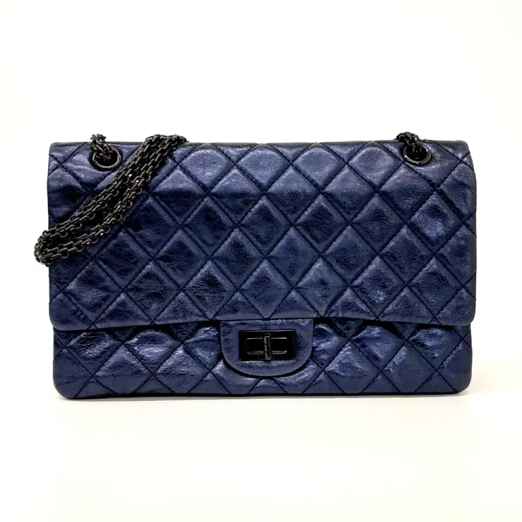 Chanel Metallic Vintage 2.55 32-Hover-Image