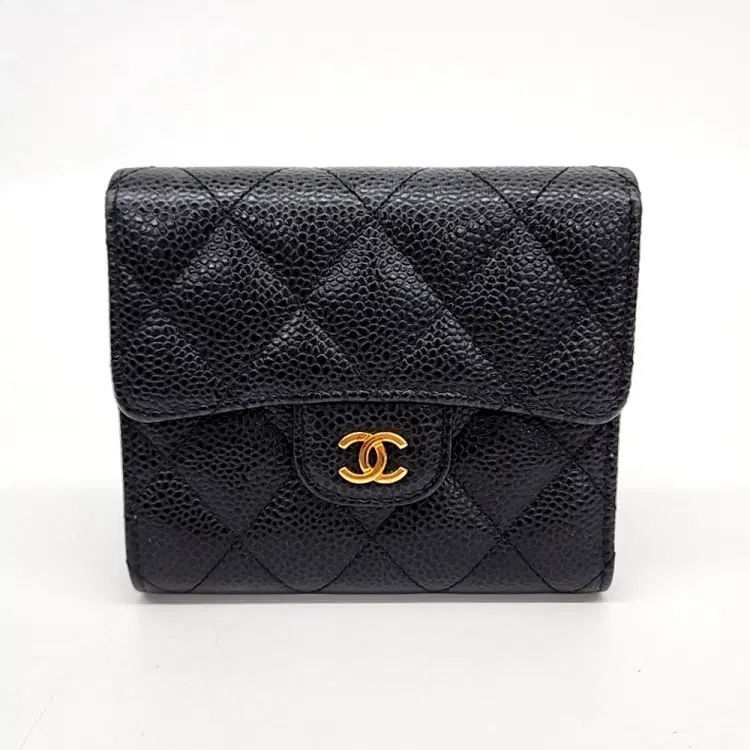 Chanel caviar bi-fold wallet-Hover-Image