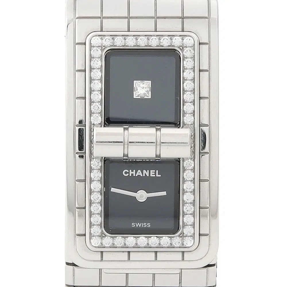 Chanel Code Coco Diamond Steel Watch (H5145)