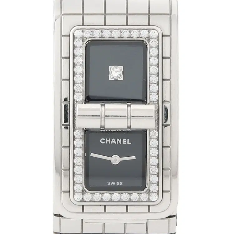 Chanel Code Coco Diamond Steel Watch (H5145)-Hover-Image