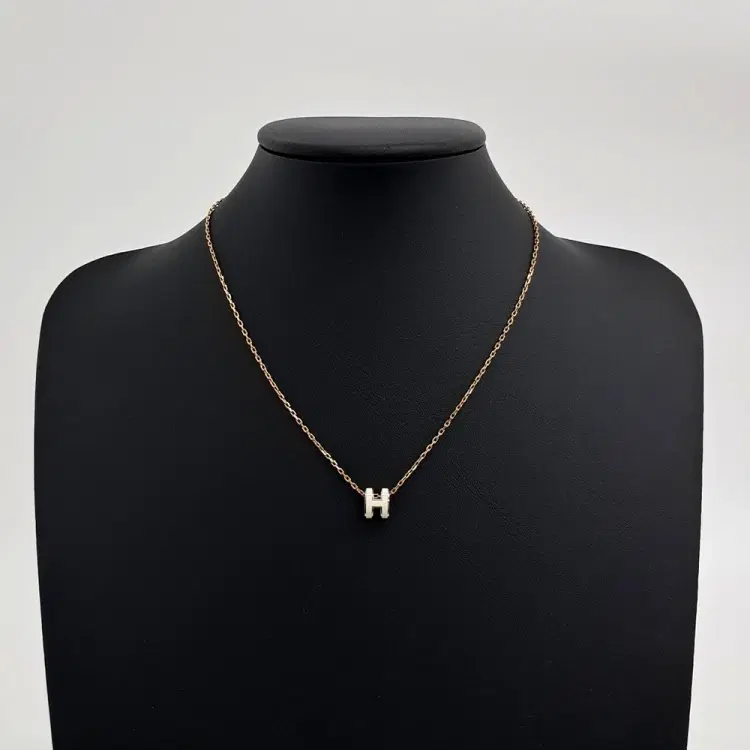 Hermes Pop H Mini Necklace-Hover-Image