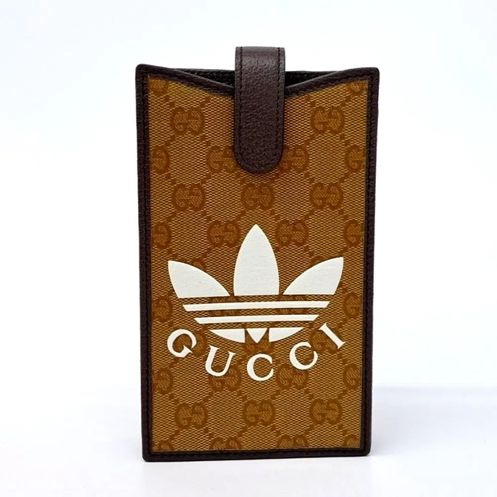 Gucci X Adidas Phone Holder Crossbody Bag (702203)